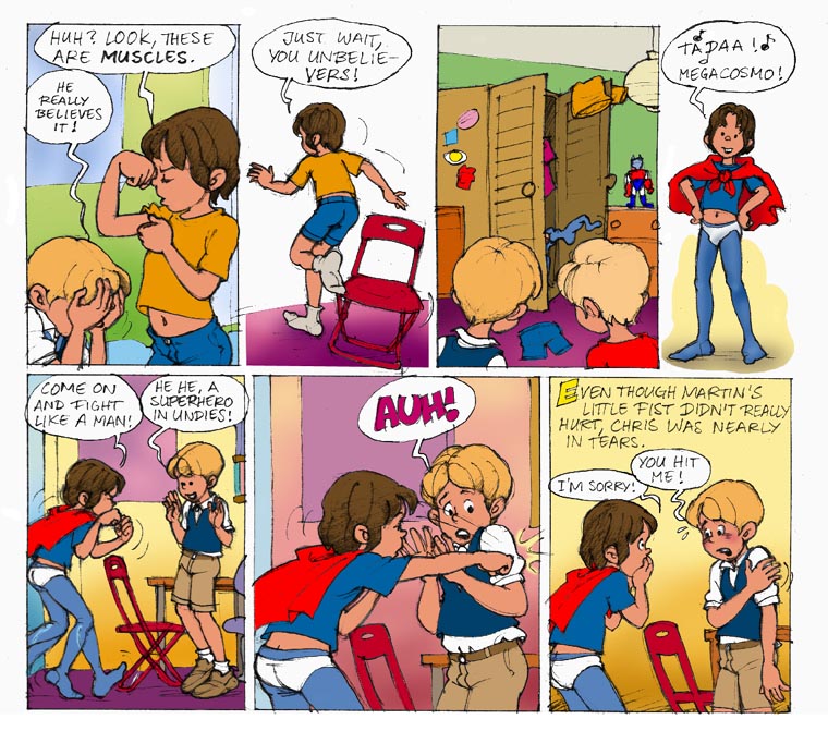 Look, these are muscles!