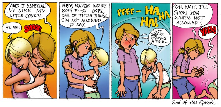 And I especially like my cousin!