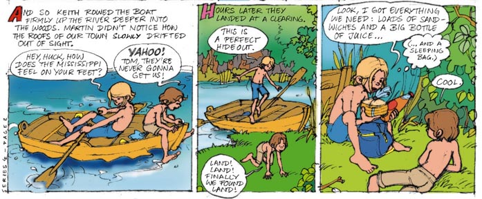 They're never gonna get us!