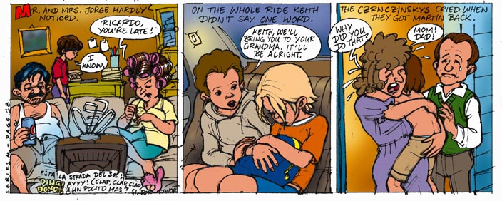 Mr. and Mrs. Jorge hardly noticed.