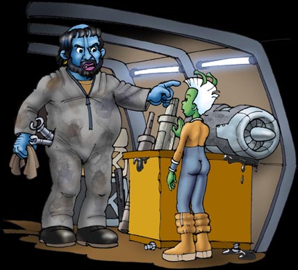 "Whataya kids want?"