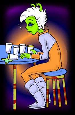 Jahv almost looked -- drunk?