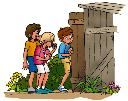 Jason opened the door.