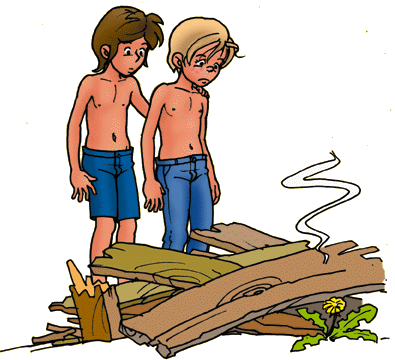 The pile looked pity.