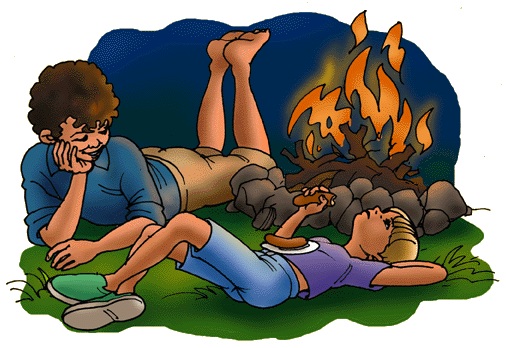 Jon leaned back to look into the sky.