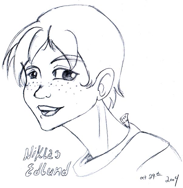 Niklas sketch by Tiya