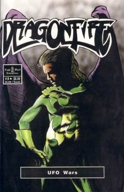 Dragonfire UFO Wars #3 cover
