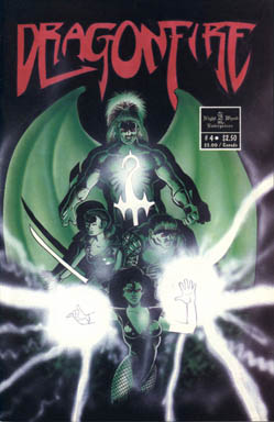Dragonfire #4 cover