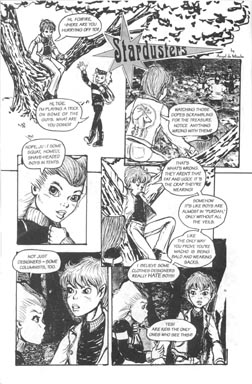 Backup story first page