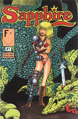 Sapphire: The City of Sin #1 cover