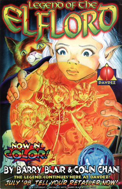 Legend of the Elflord vol. 1 #3 cover