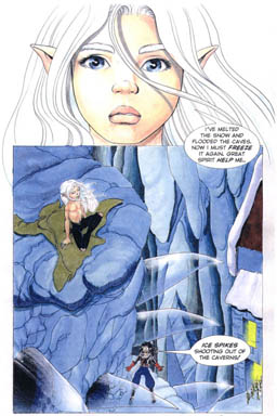 Legend of the Elflord vol. 1 #4 sample