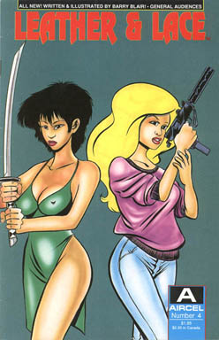 Leather & Lace #4 cover