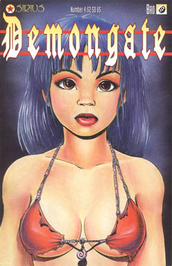 Demongate vol. 1 #4 cover