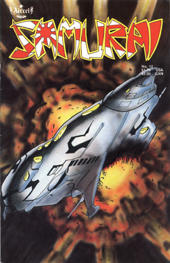 Samurai #12 cover