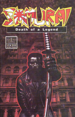 Samurai: Death of a Legend #1 cover