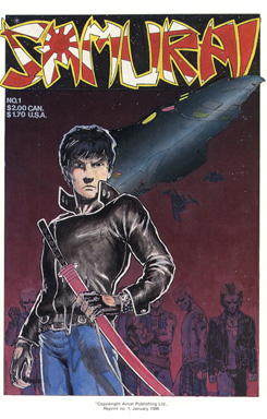 Samurai #1 Reprint cover