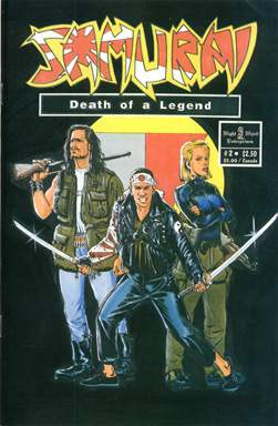 Samurai: Death of a Legend #2 cover