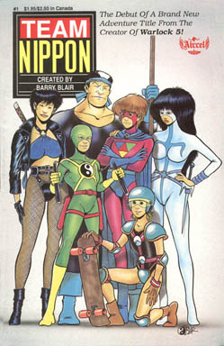 Team Nippon #1 cover