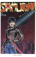 Samurai #1 Reprint cover