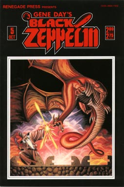 Black Zeppelin #5 cover