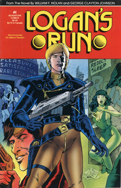 Logan's Run #2 cover