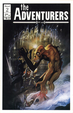 Adventurers #2 cover